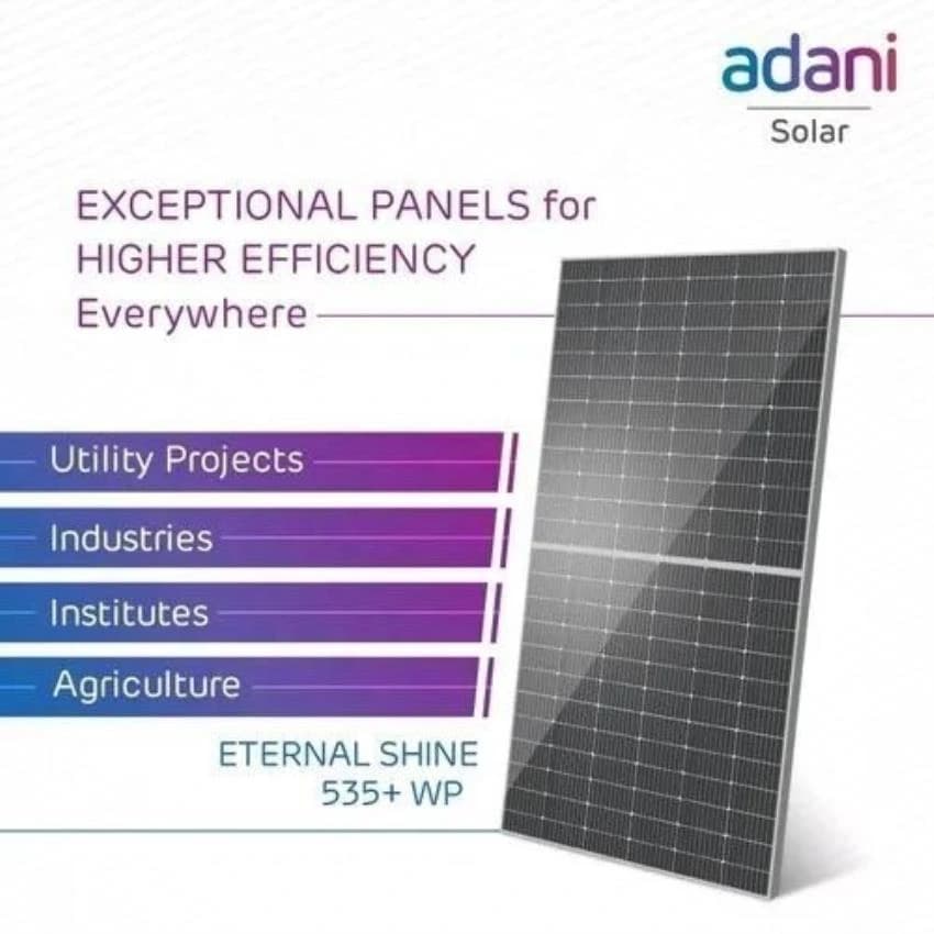 Adani Solar Power Panel