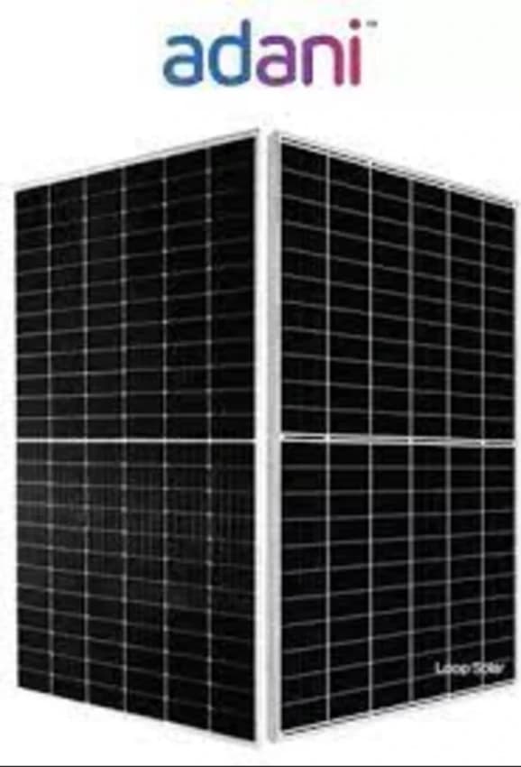 Adani Bifacial Solar Panel DCR, 200 W