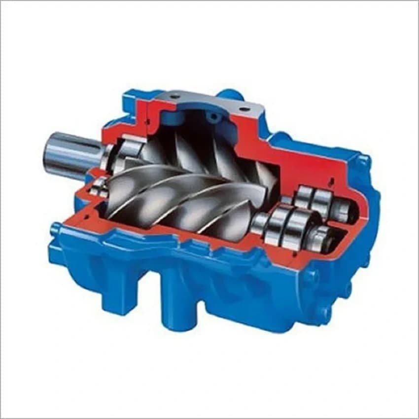 Single Piston Air Compressor Airend Head, 5 HP