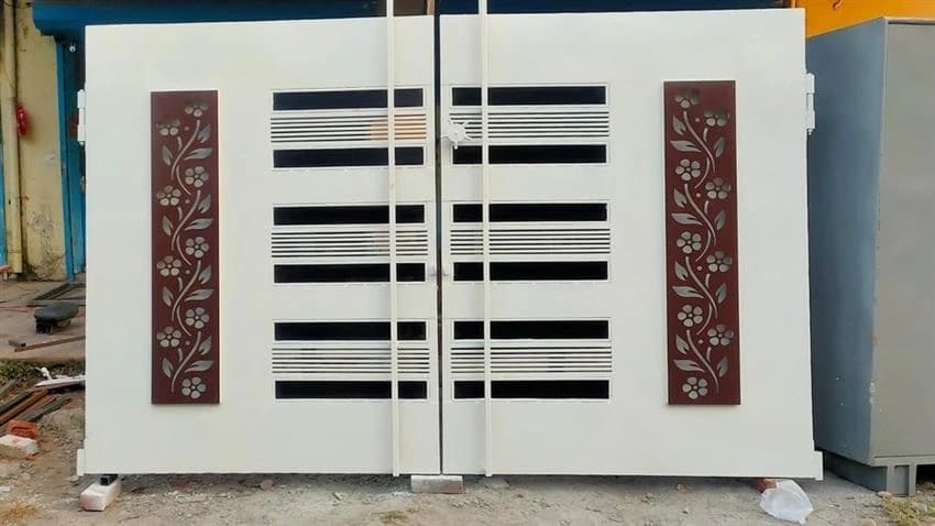 Simple Mild Steel Gate, For Home