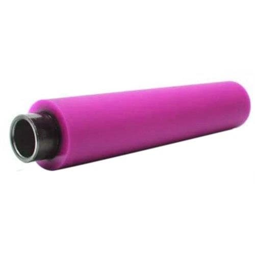 Pink Rubber Grooved Spreader Roll