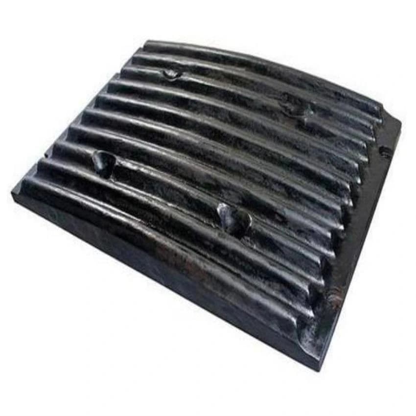 MN Steel Stone Crusher Machine Jaw Plates