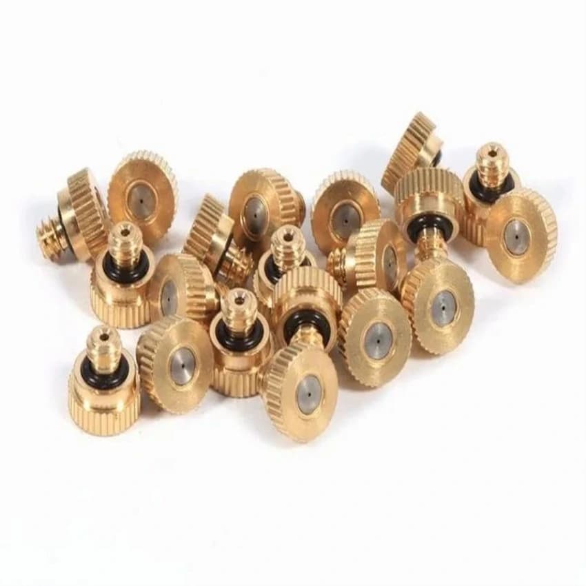 Brass 80 Bar Fog Nozzles, For Cooling System