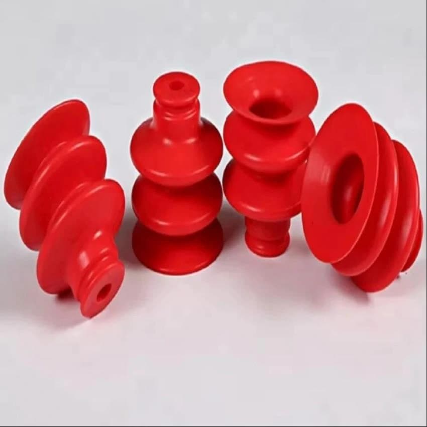 Red Silicone Rubber Succer Cup