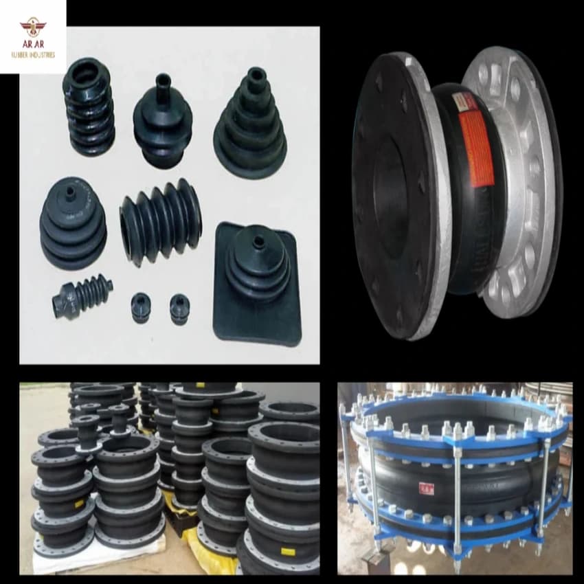 Compression Molding Rubber Bellow Moulding, For Industrial