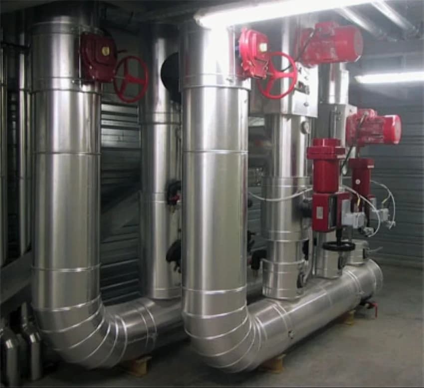 Steam Pipe Line, Size: 1inch to 3 inch