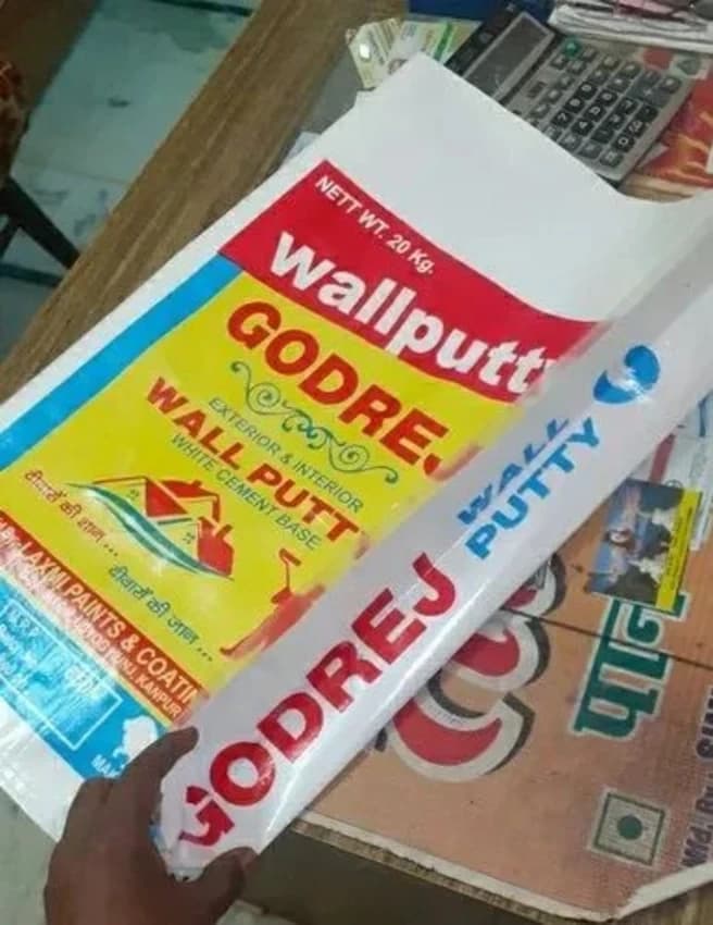 Wall Putty Bags 3 Color