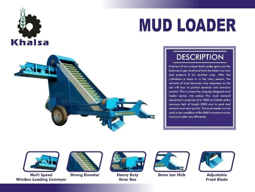 Khalsa Mud Loader, For Agriculture