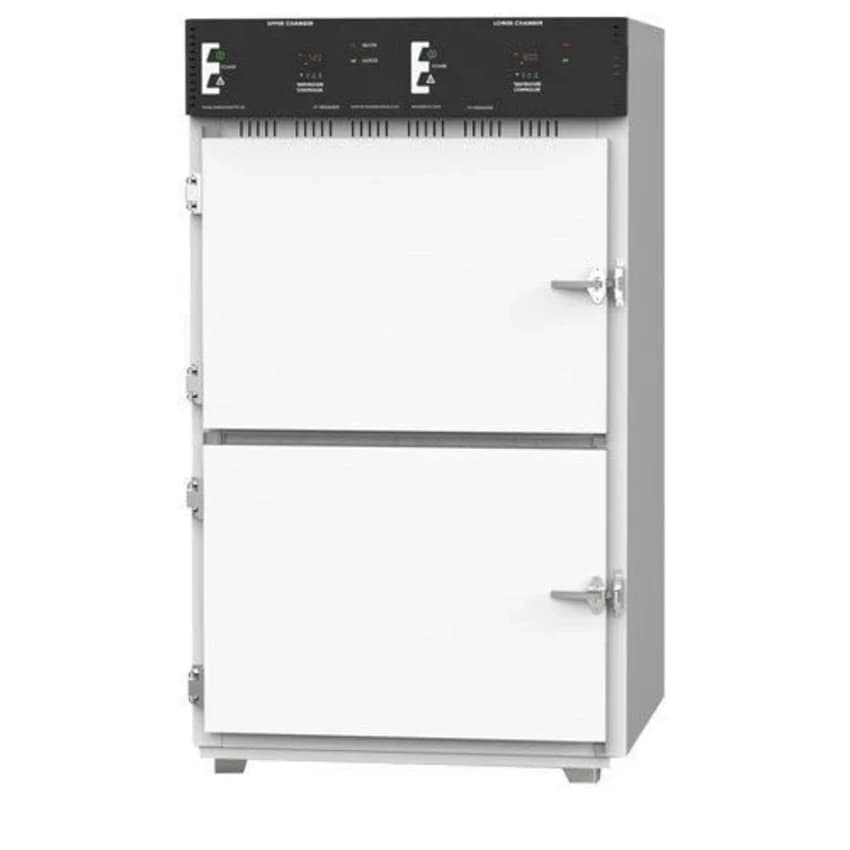 Electric Double Door Dual Chamber Oven, Capacity: 500-1000 kg