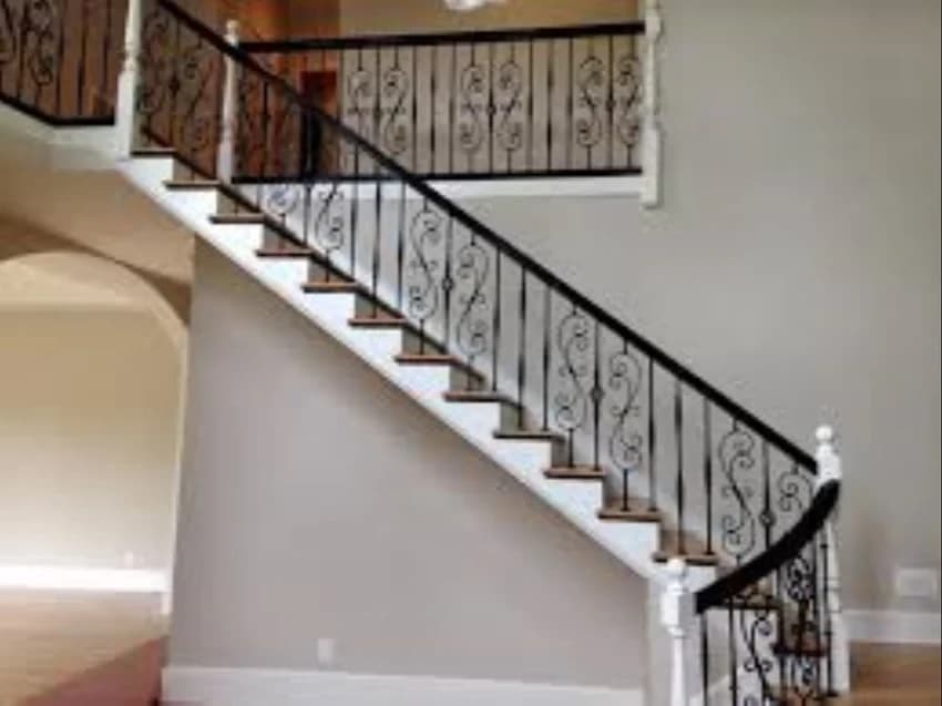 Cast Iron Staircase Railing, 10 mm