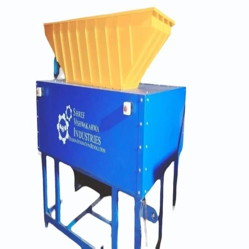 Double Shaft AFR Shredder Machine, Shredding Capacity: 500 kg/hr