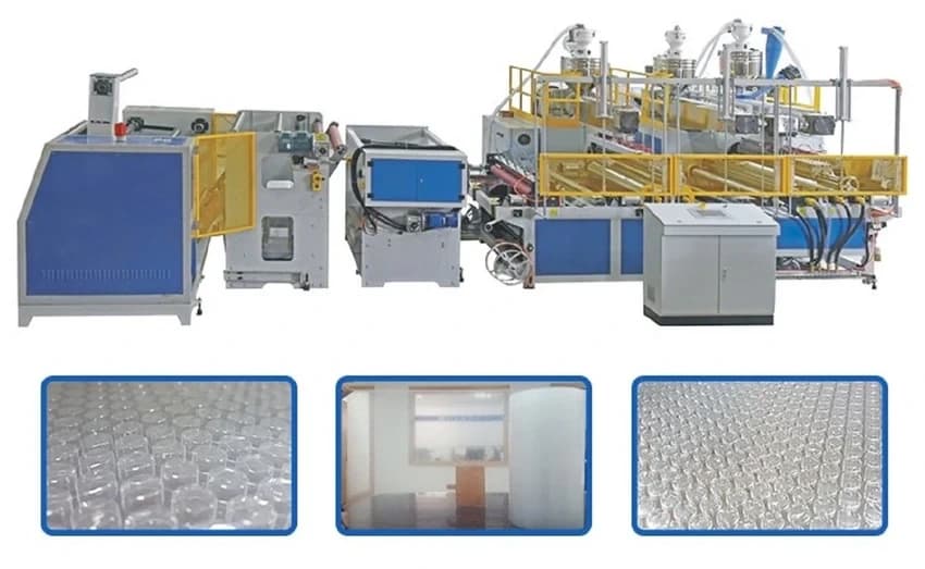 Air Bubble Wrap Sheet Machine