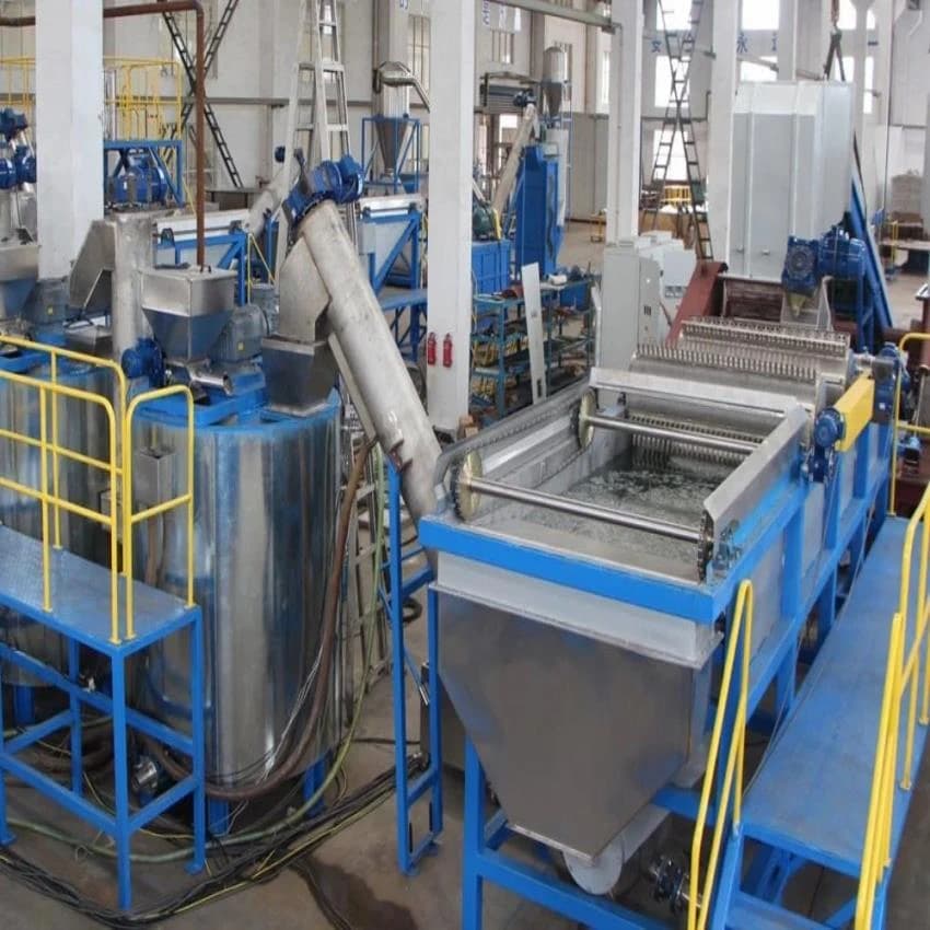 Automatic PET Bottle Washing Line, Capacity: 100 To 1500 kg / Hr
