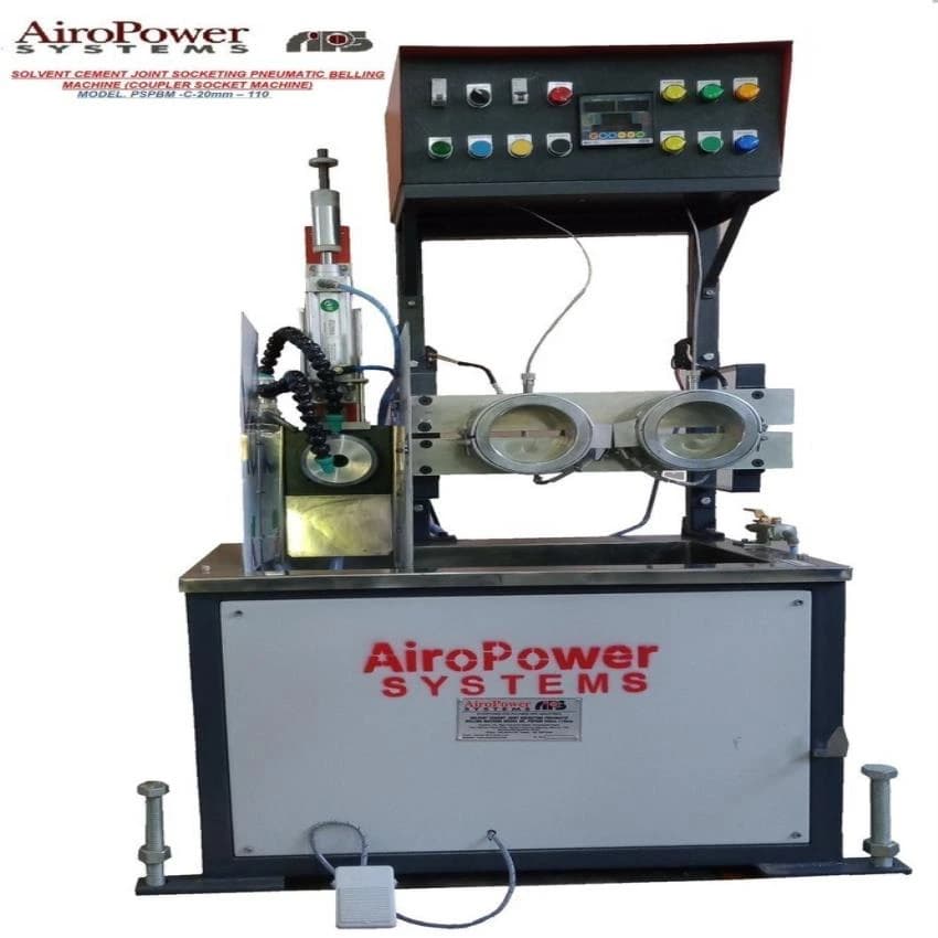 Semi-automatic PVC COUPLER Pneumatic Belling Machine (coupler Socket Machine