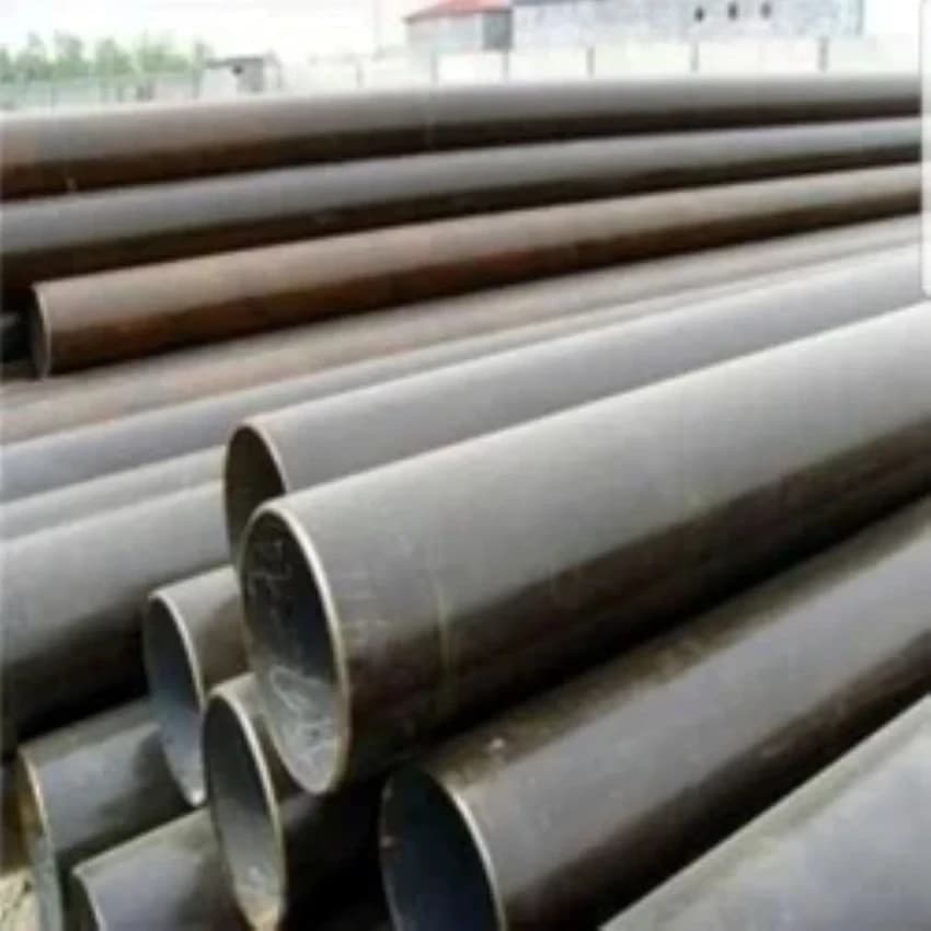 Black Stainless Steel ERW & Seamless MS Round Pipe