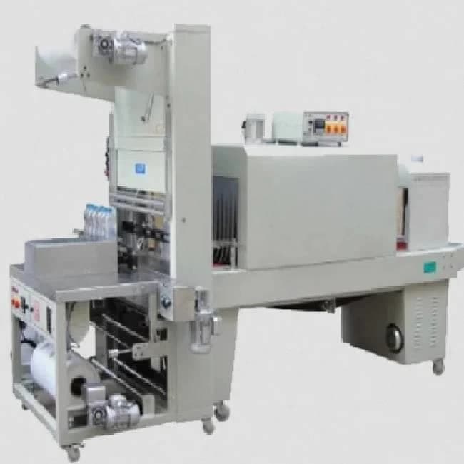 Semi auto web sealer shrink wrapping machine