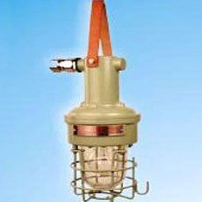 Plastic White Flameproof Hand Lamp, Mounting Type: Wall Mounting, E40