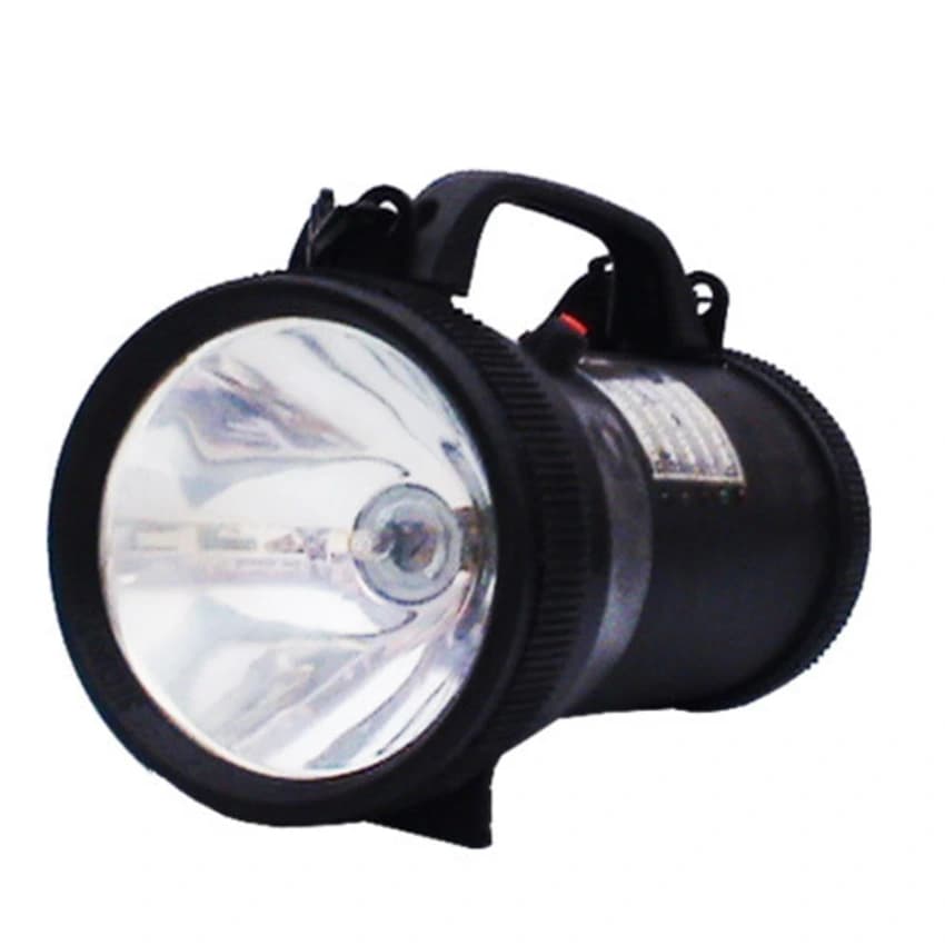 Plastic Hand Held LED Search Light, For Security