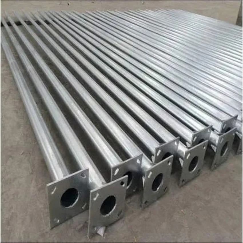 Spangle Lightings Round GI Pole, For Street Light, 12000 mm
