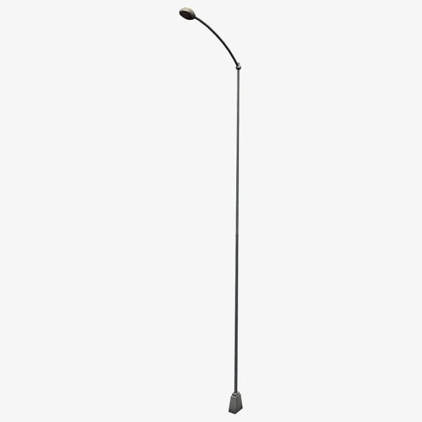 Single-Arm GI Street Lighting Pole, 12m