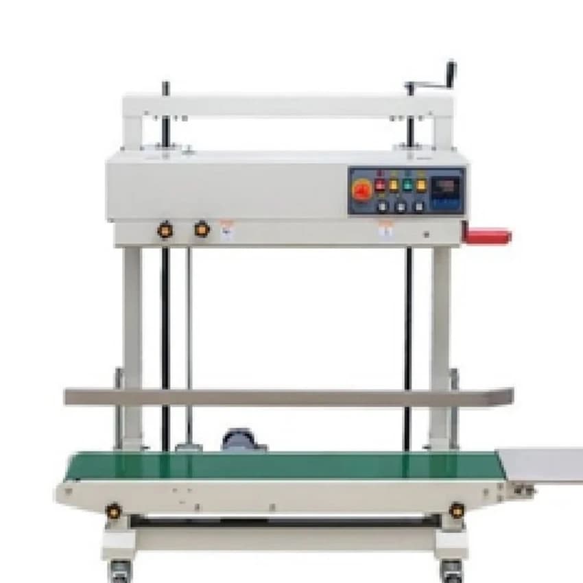 Vertical Band Sealing Machine Model No. FRB770, Production Capacity: Upto 40 Pouches Per minuet