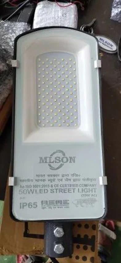 Cool White 50W LED Street Light, For Outdoor Lighting, 220Vac