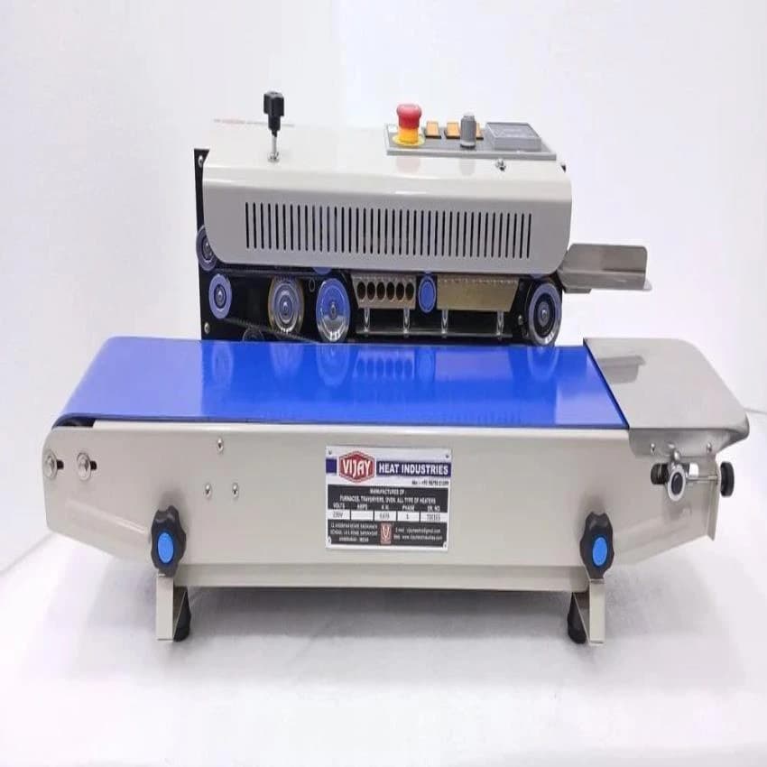 Semi-Automatic Mild Steel Horizontal Band Sealer, Capacity: 2000-3000