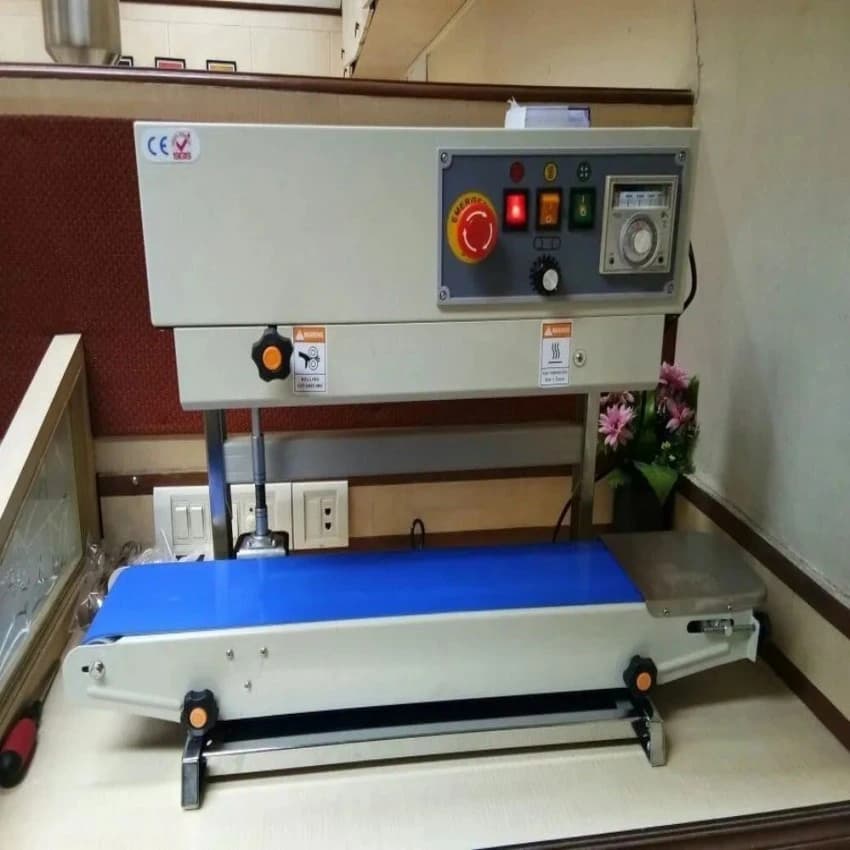 Semi-Automatic CONTINIOUS BAND SEALING MACHINE(VERTICAL)