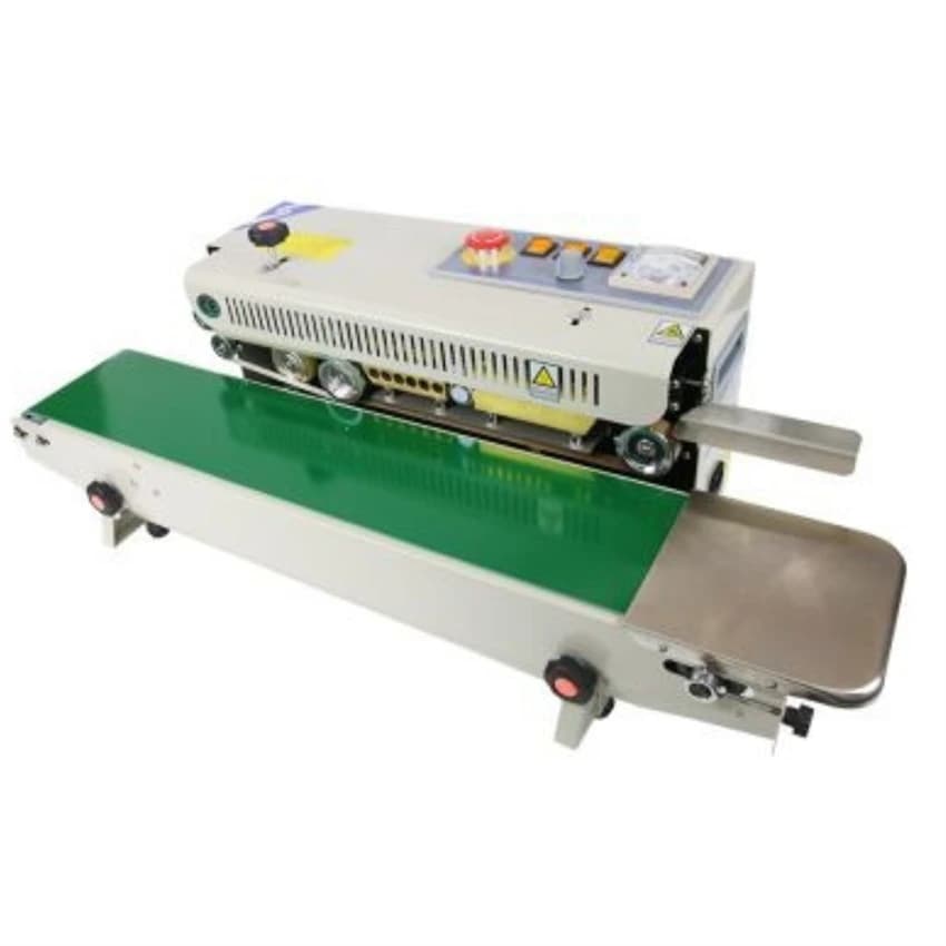 Continuous Automatic Sealing Machine Horizontal Continuous Plastic Bag Band Sealer Machine Temperature Control sealing Machine