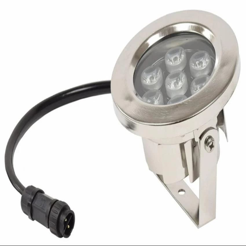 Glass Cool White 20 W Fountain LED Light, Voltage: 30 V