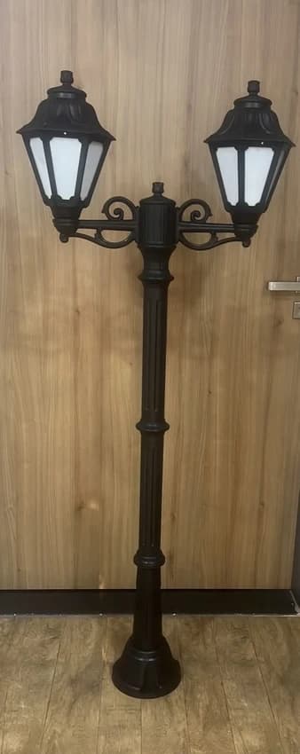 PC Pole outdoor Lights, Round
