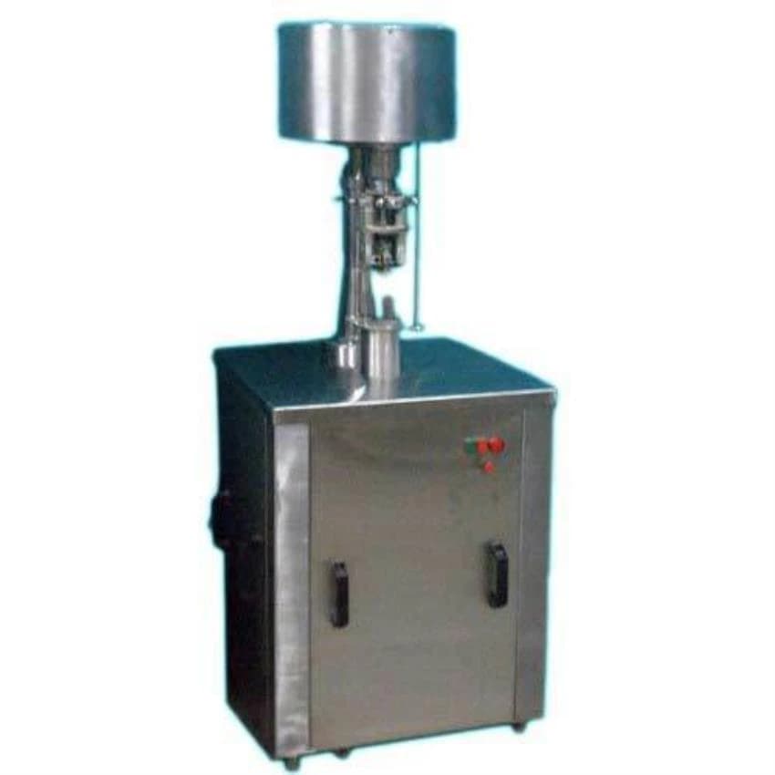Stainless Steel Semi Automatic ROPP Cap Sealing Machine