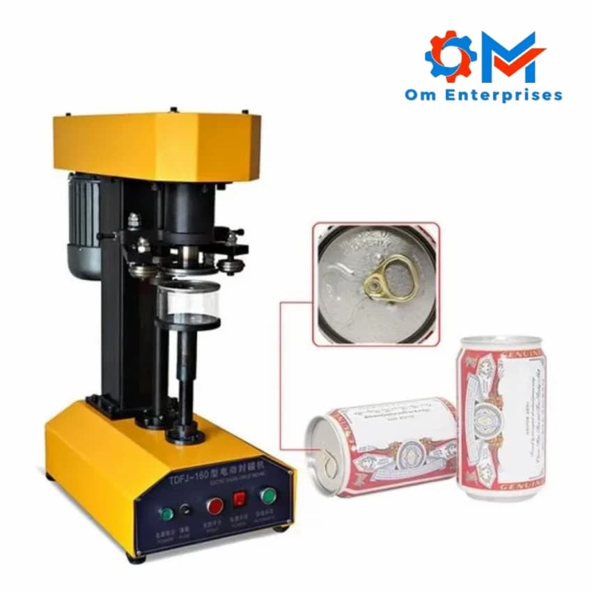 Vertical Seal Machine Can Sealing Machines, Capacity: 500 can/hour