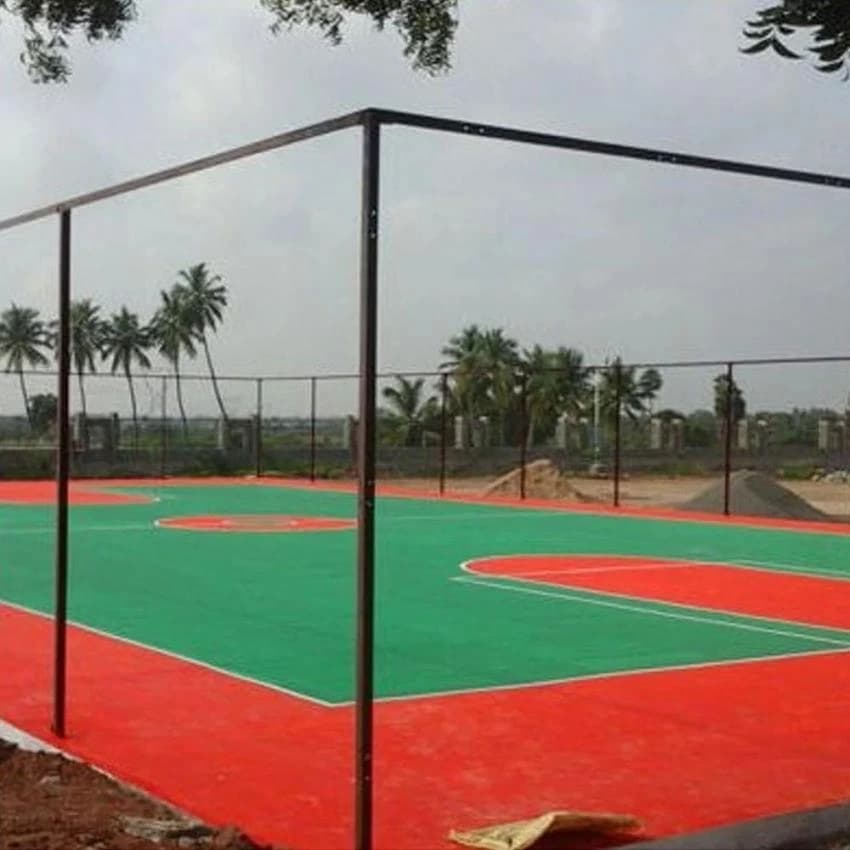 Hardwood Surfacing Outdoor Court Flooring Services
