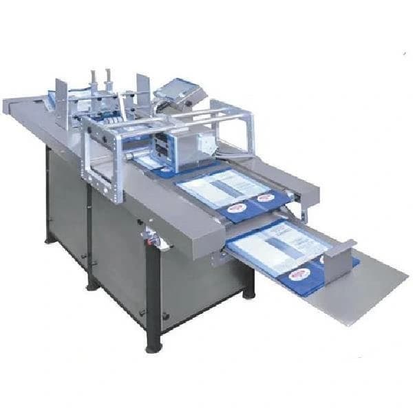 Automatic Carton Pouch And Label Dispenser Machine