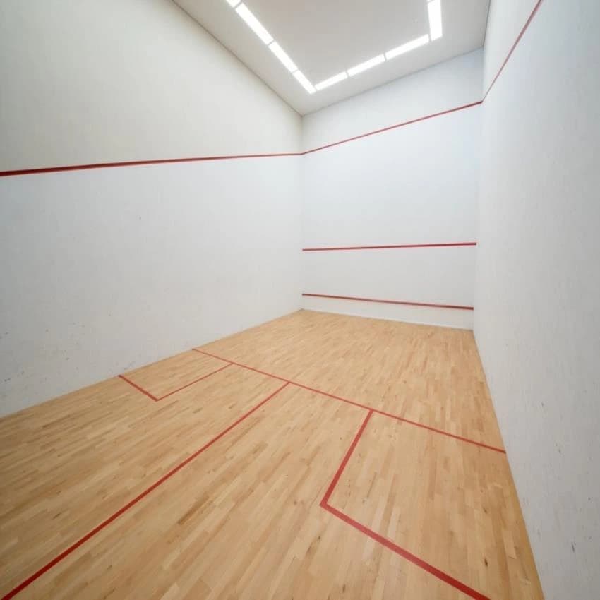 Squash Court Hard Plaster