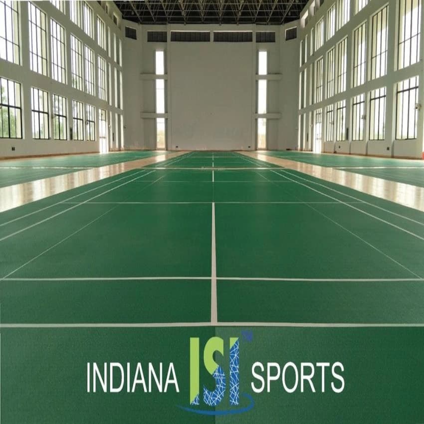 Green Badminton Court Synthetic Flooring, Warranty: 5-10 Years, Thickness: 4.5mm