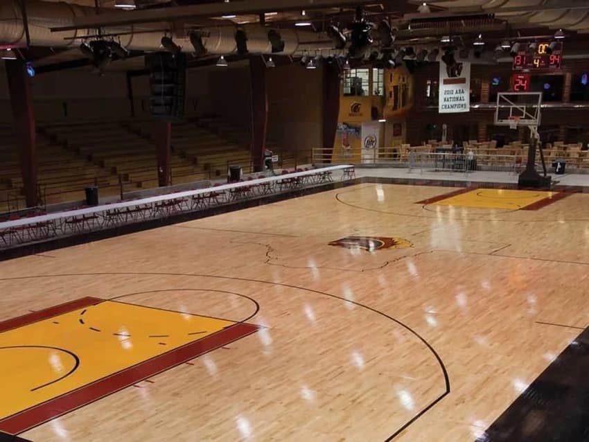 Wooden Basketball Court Flooring
