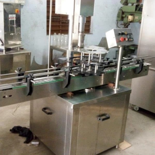 Automatic Lug Capping Machine, 800 Mm, Capacity: 20 To 80 Bpm