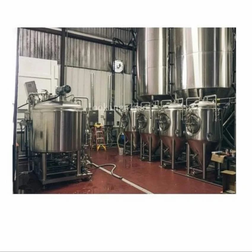 Microbrewery Equipment, For Industrial, Capacity: 3hl To 100hl