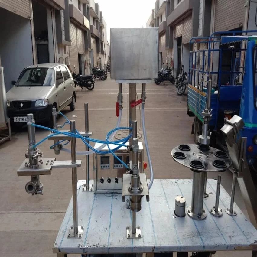 Semi Automatic Ice Cream Cone Filling Machine