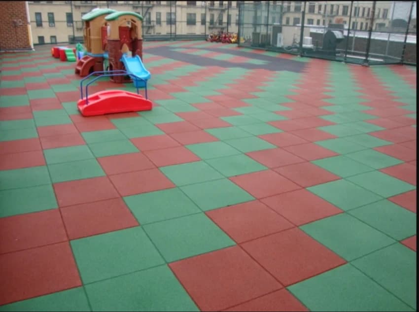 Gym Rubber Floor Tiles