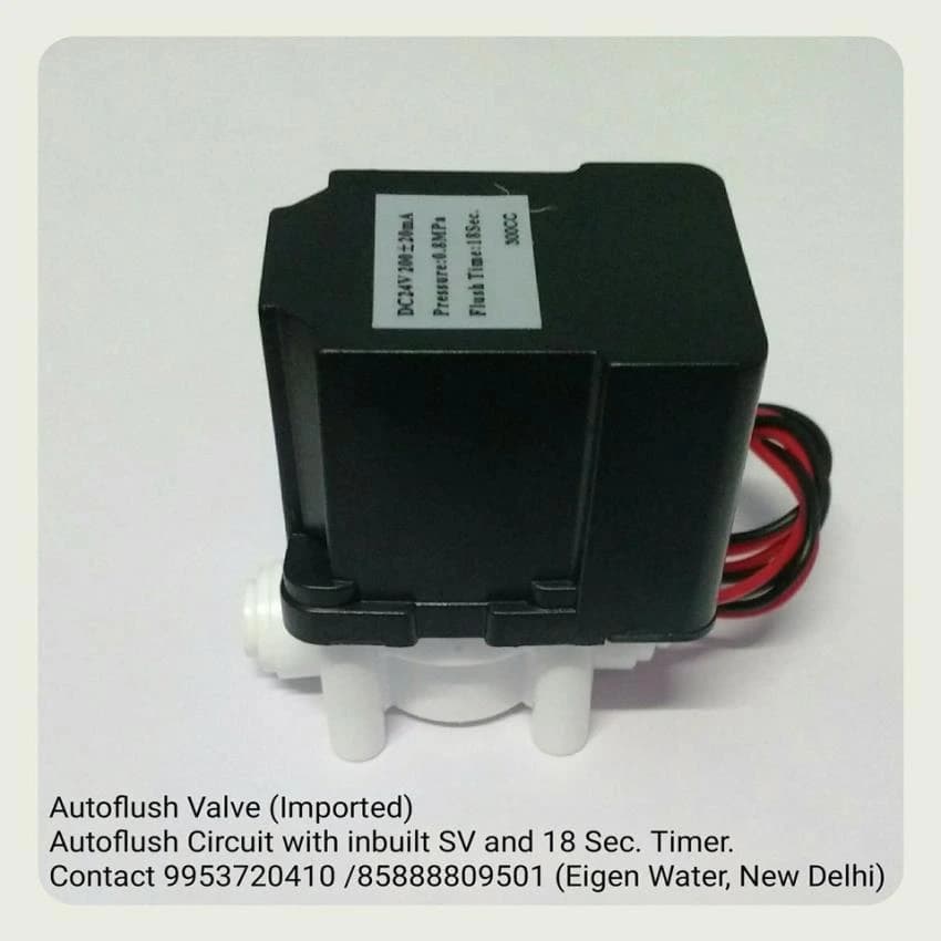 Stainless Steel Low Pressure Auto Flush Valve with SV, For Water, Valve Size: 4 Inch