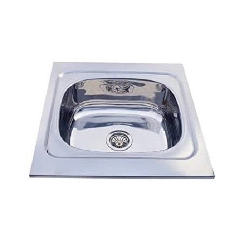 Stainless Steel Wash Basin, Silver