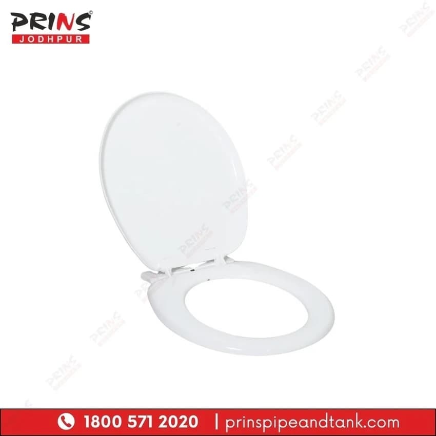 Polyplastic PRINS JODHPUR EWC Seat Cover - Model EWC Toilet Bathroom Fitting