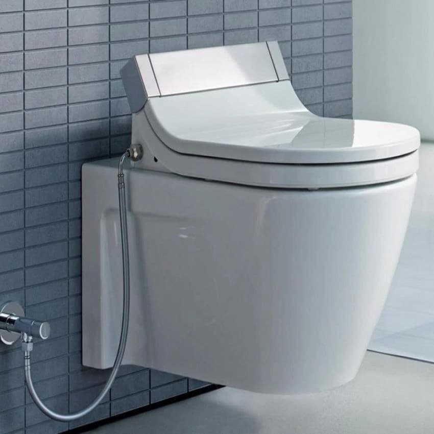 White Ceramic Wall Mount Toilet Seats