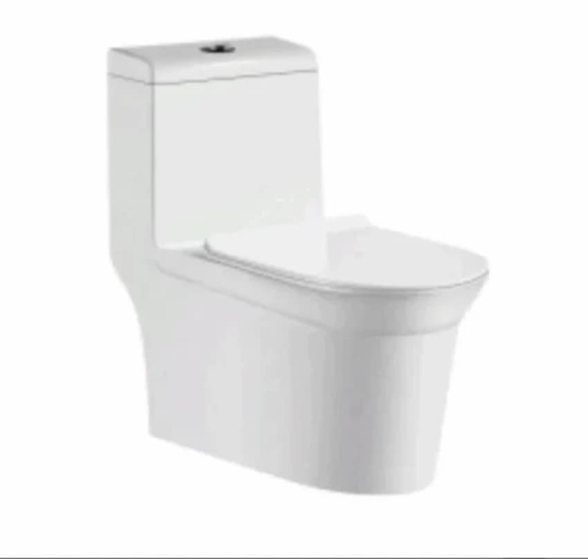 White One Piece Toilet Seat
