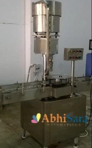 Abhisara International One Head Capping Machine, Capacity: 1500 To 2000 Per Hour