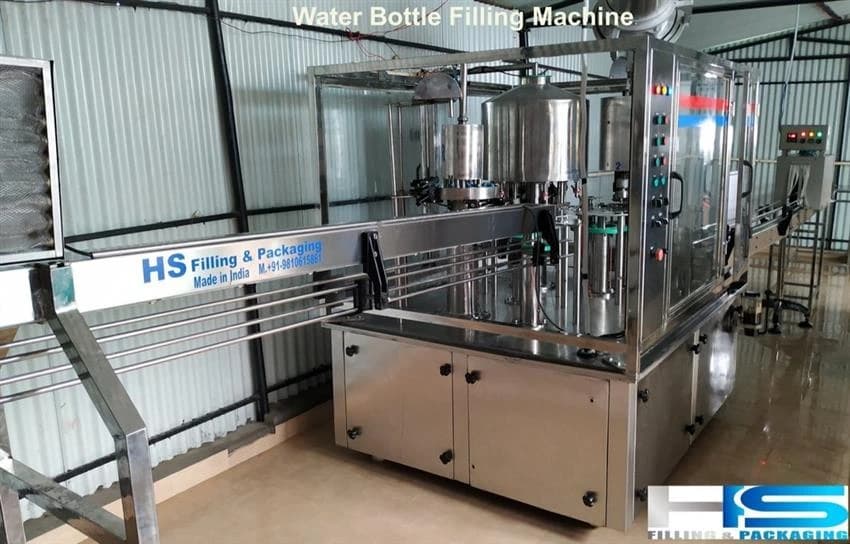 Water Bottle Filling Machine