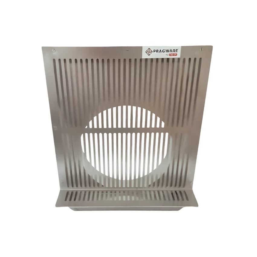 Scupper Grate/Jali for Khurra,Stainless Steel SS 304,Rust-Free,L Shape,Wall,Rainwater,Parapet,Terrac